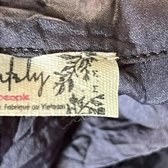 Intimately Free People Movement Women metal hook Closure blouse Md oversized Top - Picture 8 of 8